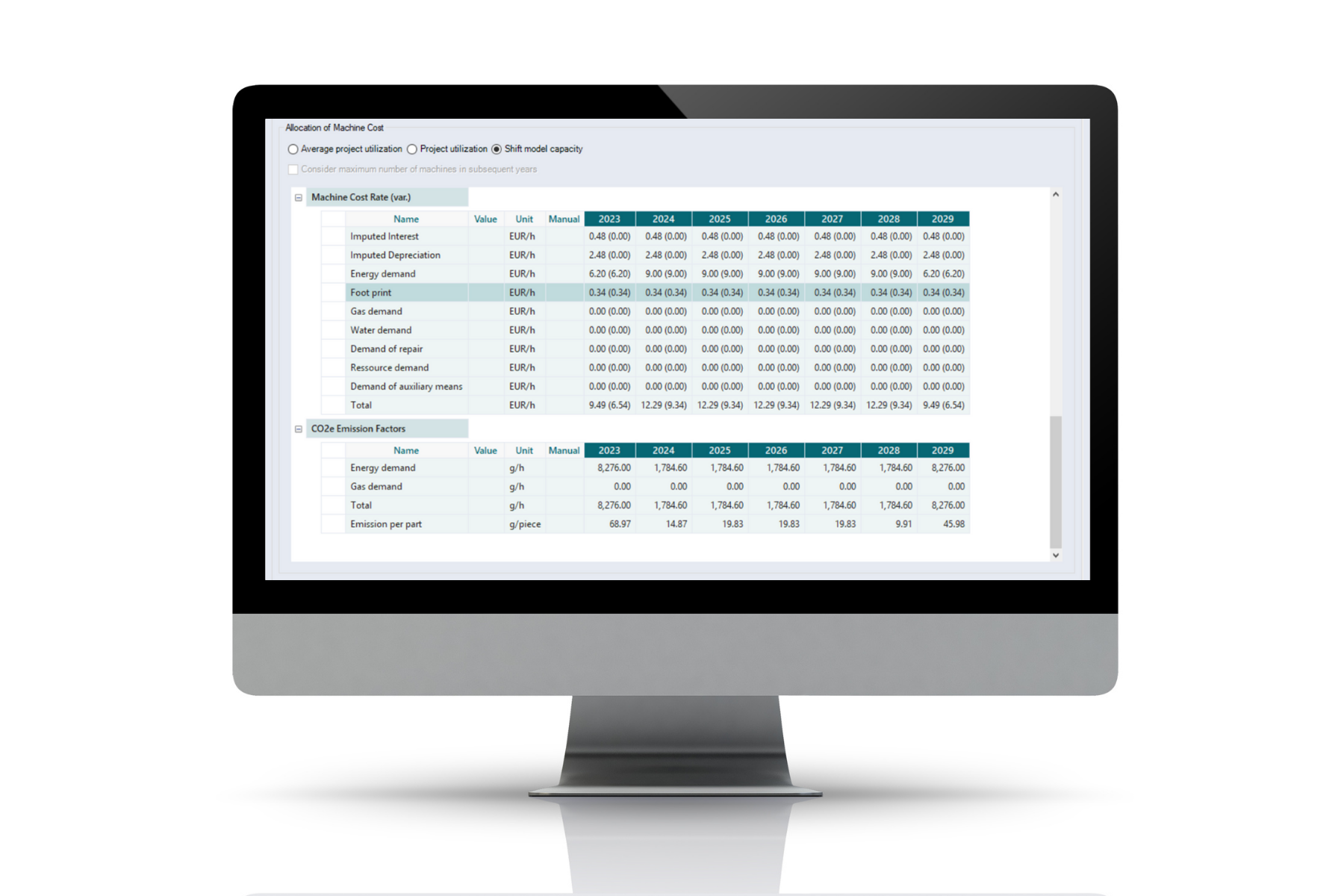 screenshot of Facton EPC Suite